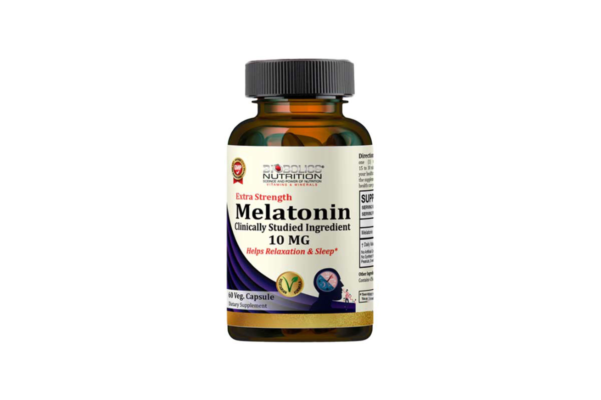 BIOBOLICS MELATONIN 10MG 60 VEGETARIAN CAPSULES - Milano Pharmacy