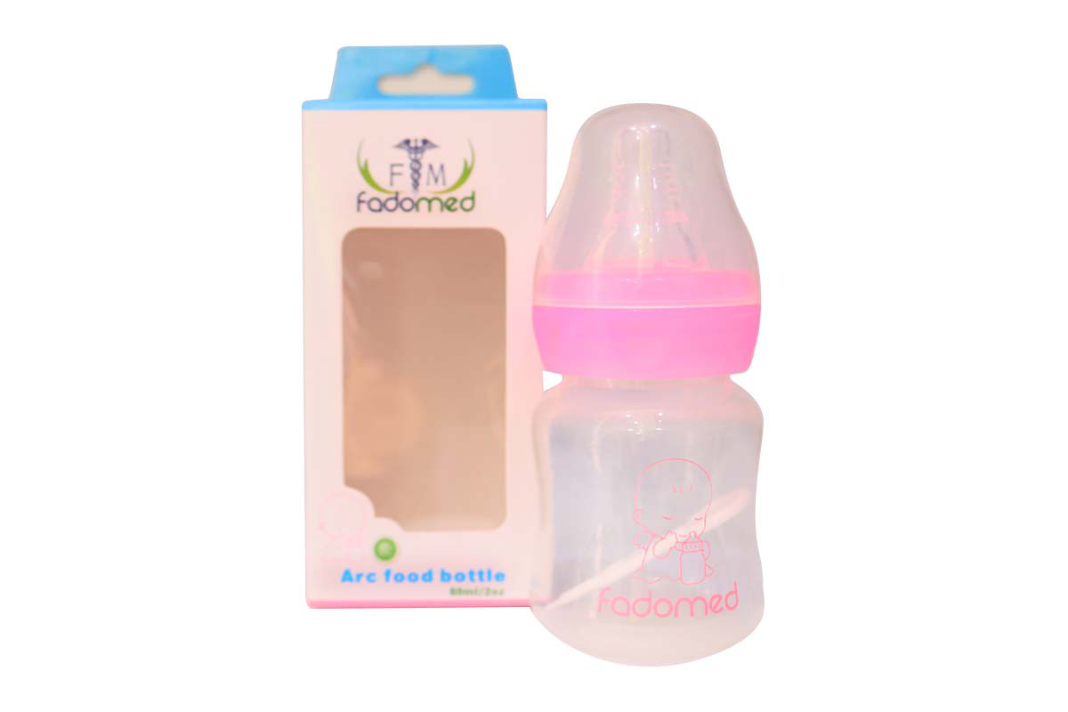 FADOMED ARC FOOD BOTTLE PINK 60 ML - Milano Pharmacy