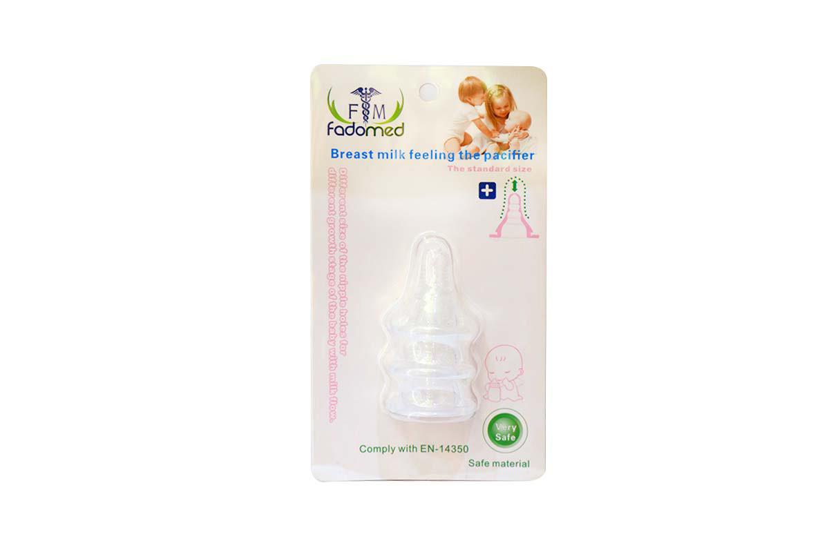 FADOMED BREAST MILK FEELING THE PACIFIER PLUS 3 PCS - Milano Pharmacy