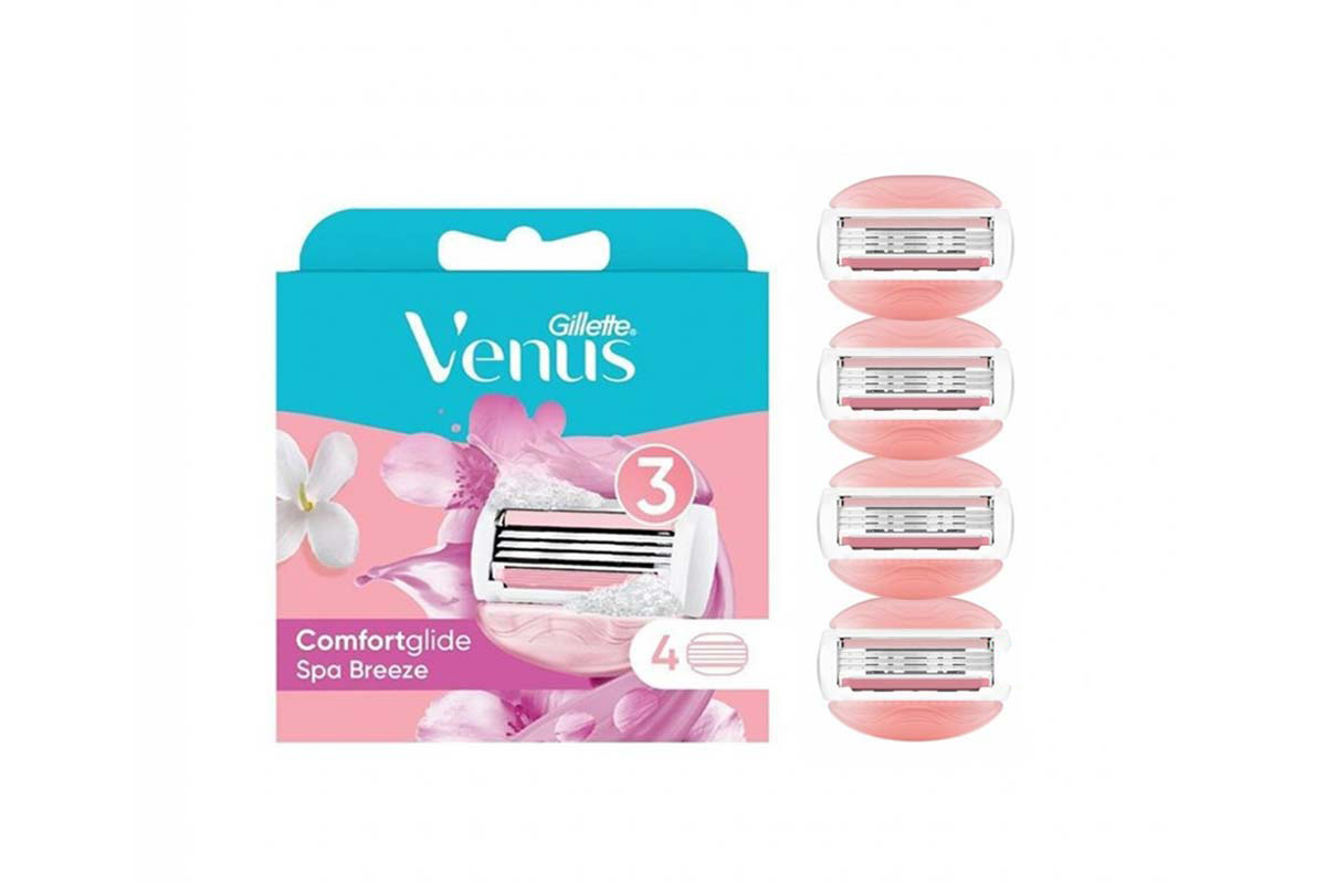 GILLETTE VENUS COMFORT GLIDE SPA BREEZE 3 BLADES - Milano Pharmacy