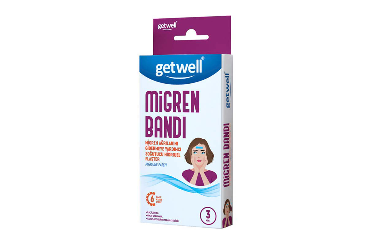 GETWELL MIGREN BANDI 3 PCS - Milano Pharmacy