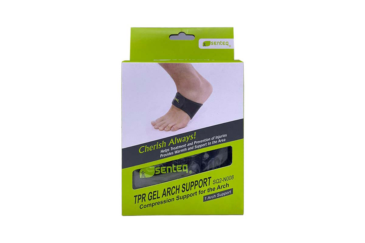 SENTEQ TPR GEL  ARCH SUPPORT 1 PCS SQ2 N008 - Milano Pharmacy