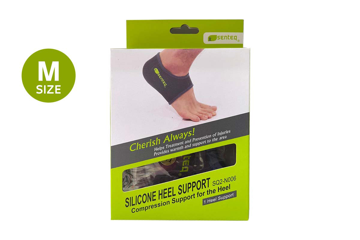 SENTEQ SILICONE HEEL SUPPORT SIZE MEDIUM 1 PCS SQ2 N006 - Milano Pharmacy