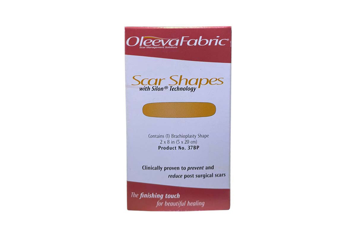 OLEEVA FABRIC SCAR SHAPES 2X8 IN 5X20 CM 1PCS - Milano Pharmacy