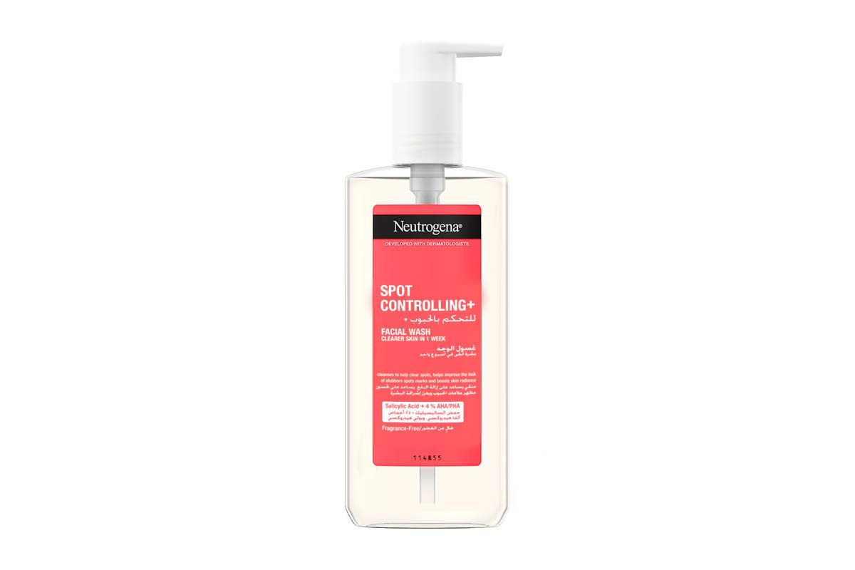 NEUTROGENA SPOT CONTROLLING PLUS FACIAL WASH 200ML - Milano Pharmacy