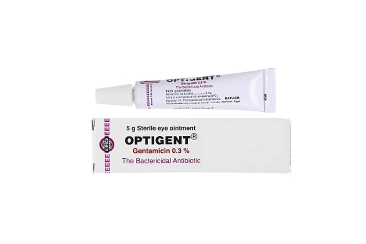 OPTIGENT EYE OINTMENT 5 GM - Milano Pharmacy