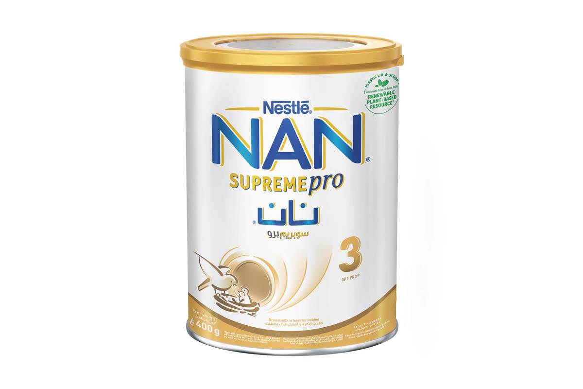 NAN SUPREME PRO NO 3 MILK 400 GM - Milano Pharmacy