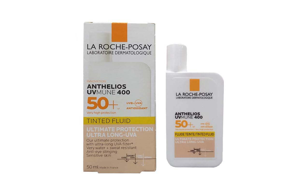 LA ROCHE POSAY INNOVATION ANTHELIOS UV MUNE 400 SPF50 PLUS TINTED FLUID 50ML - Milano Pharmacy