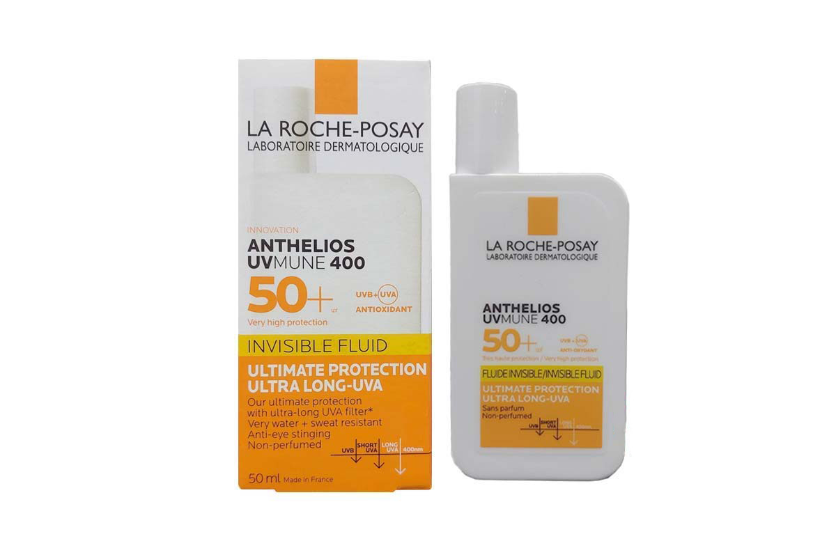 LA ROCHE POSAY INNOVATION ANTHELIOS UV MUNE 400 SPF50 PLUS FLUIDE INVISIBLE 50ML - Milano Pharmacy