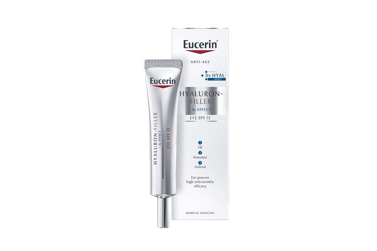 EUCERIN HYALURON FILLER EYE CREAM SPF 15 15ML - Milano Pharmacy