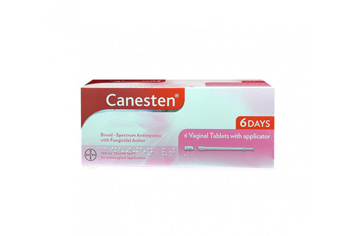 CANESTEN 0.1GM 6TAB VAGINAL - Milano Pharmacy