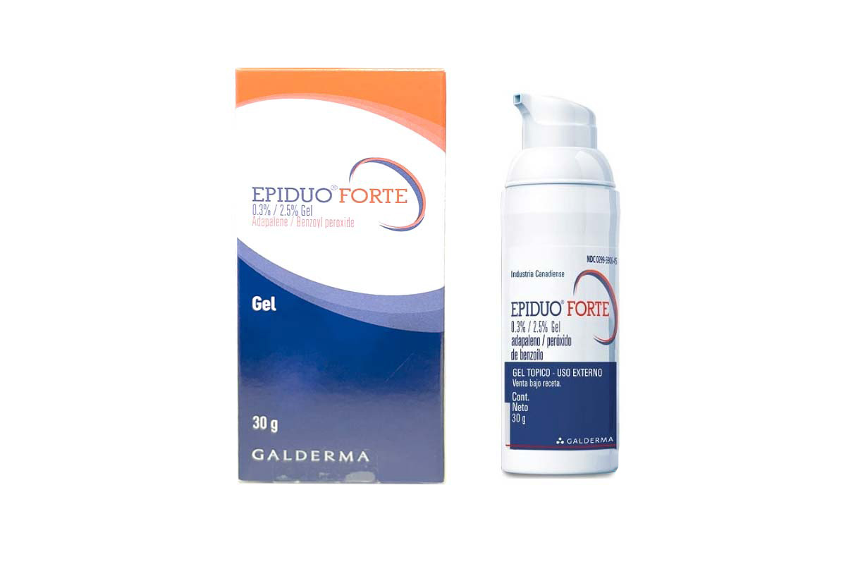 EPIDUO FORTE 0.3%  2.5% GEL 30 GM - Milano Pharmacy