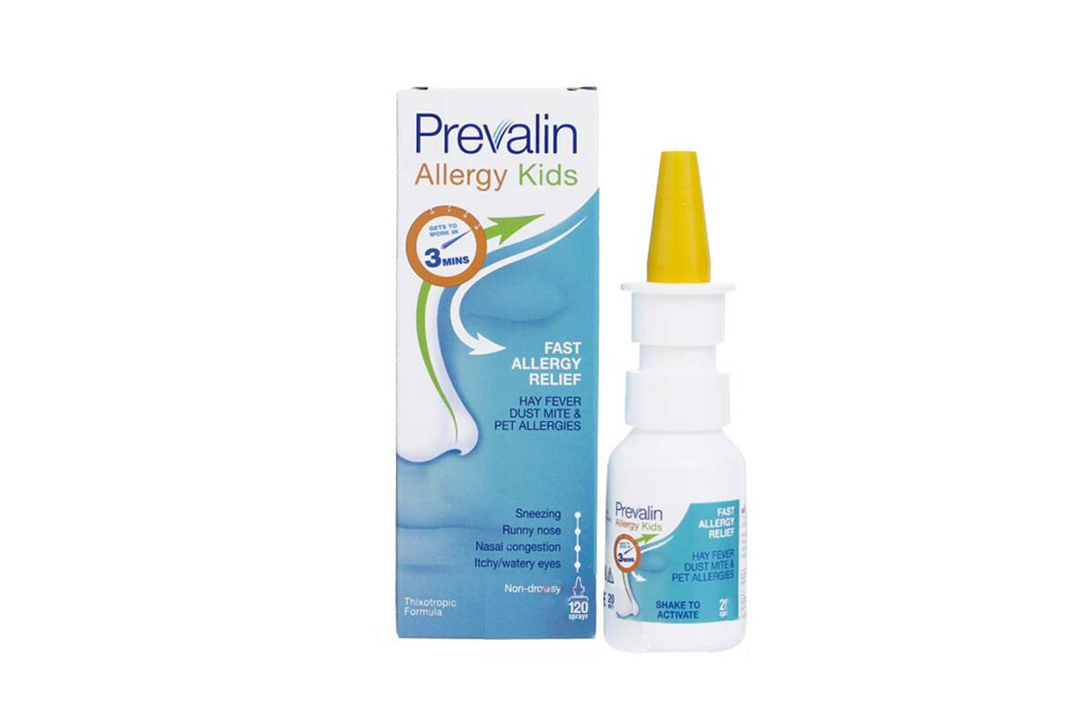 PREVALIN ALLERGY KIDS NASAL SPRAY 20 ML - Milano Pharmacy