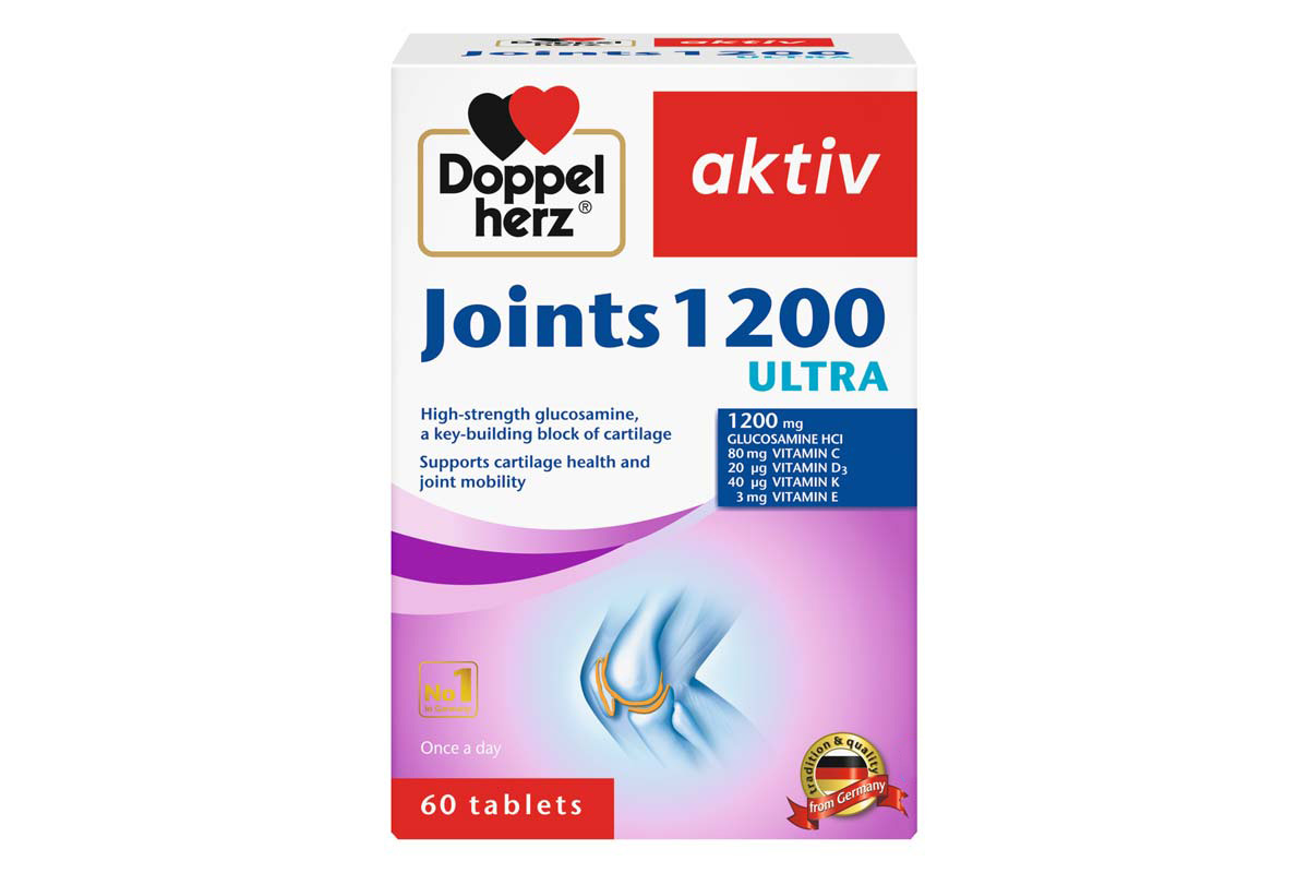 DOPPEL HERZ AKTIV JOINTS 1200 ULTRA 60 TABLETS - Milano Pharmacy