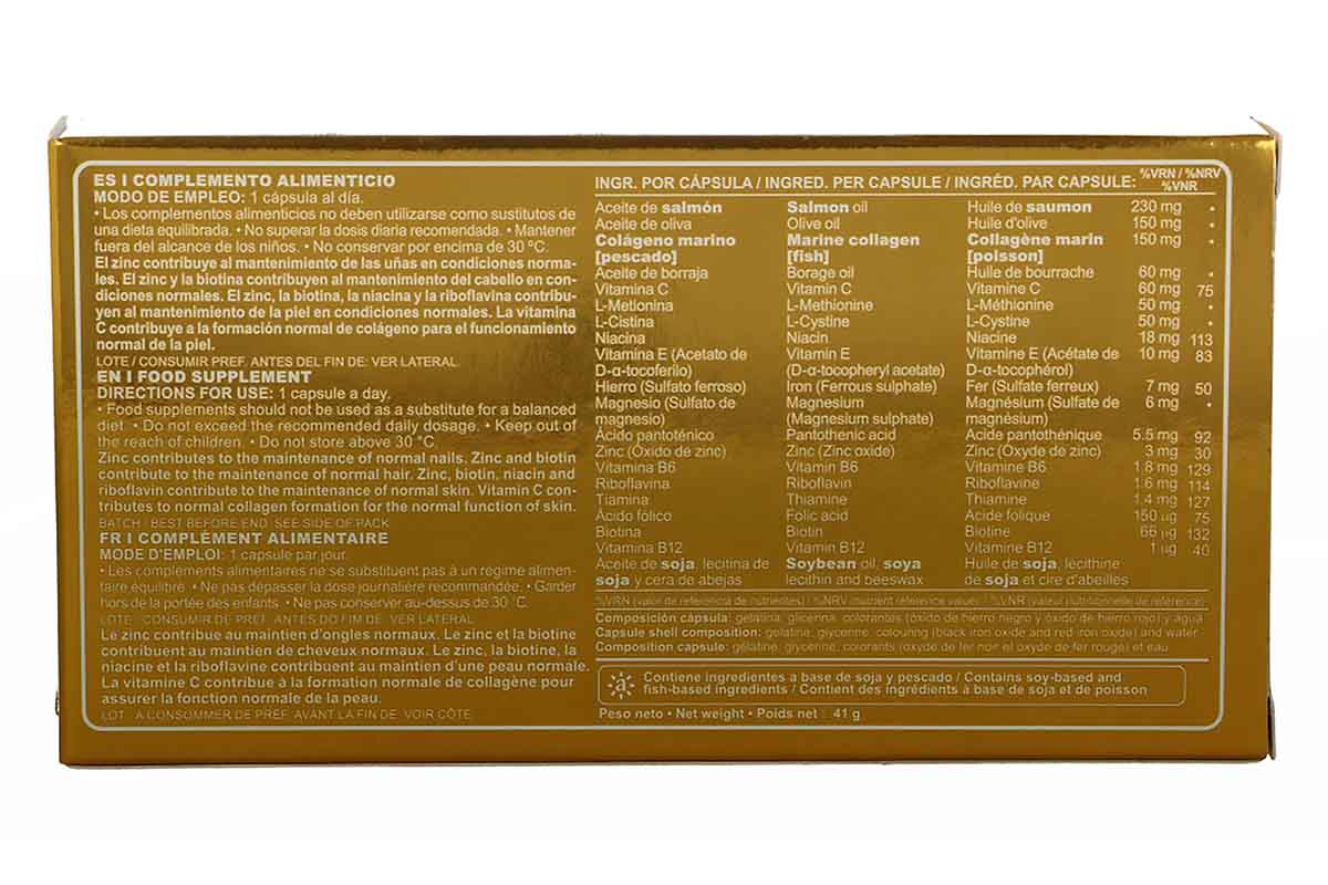 MARNYS BEAUTY IN AND OUT 30 CAPSULES - Milano Pharmacy