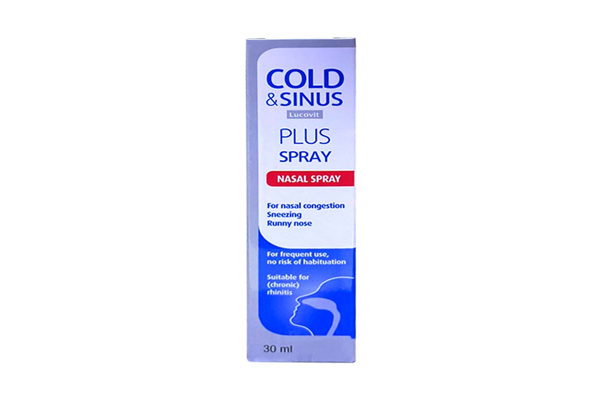 LUCOVIT COLD AND SINUS PLUS SPRAY NASAL SPRAY 30 ML - Milano Pharmacy