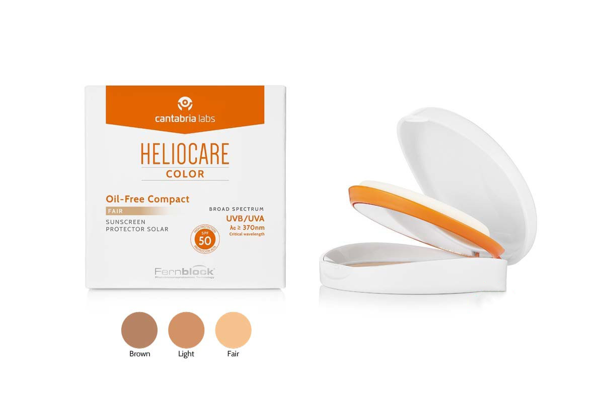 HELIOCARE COLOR OIL FREE COMPACT FAIR SPF50 10GM - Milano Pharmacy