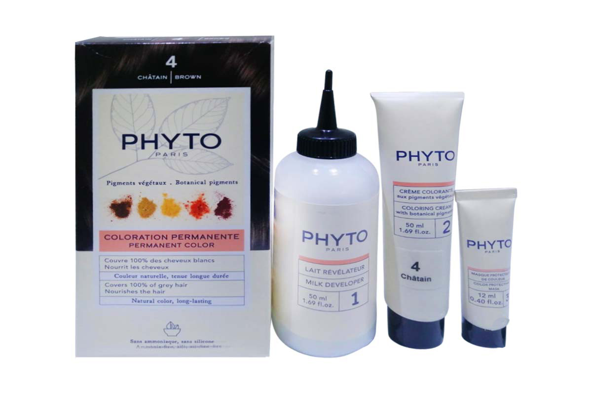 PHYTO COLOR NO 4 CHATAIN BROWN - Milano Pharmacy