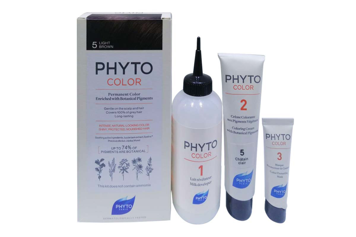 PHYTO COLOR NO 5 LIGHT BROWN - Milano Pharmacy