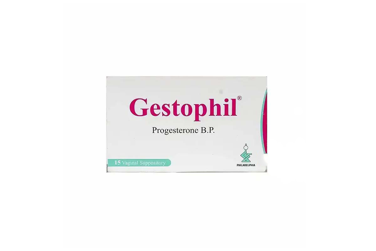 GESTOPHIL 400 MG 15 VAGINAL SUPPOSITORY - Milano Pharmacy