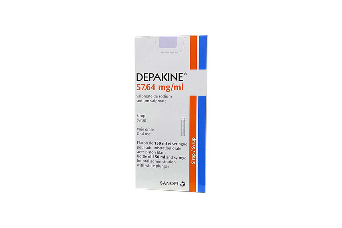 DEPAKINE 57.64MG/ML ORAL SOLUTION 150 ML - Milano Pharmacy