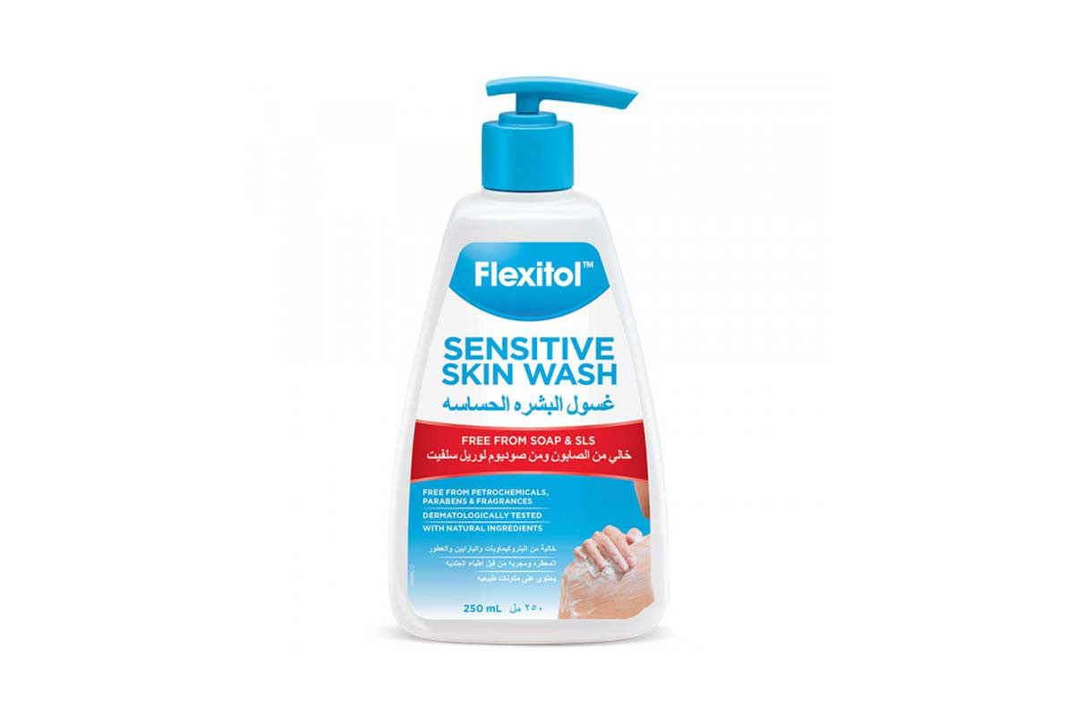 FLEXITOL SENSITIVE SKIN WASH 250 ML - Milano Pharmacy