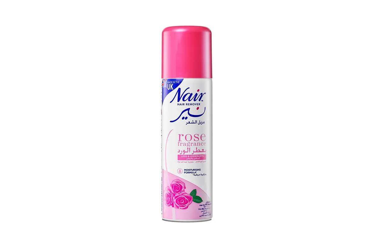 NAIR HAIR REMOVER ROSE FRAGRANCE SPRAY 200ML - Milano Pharmacy