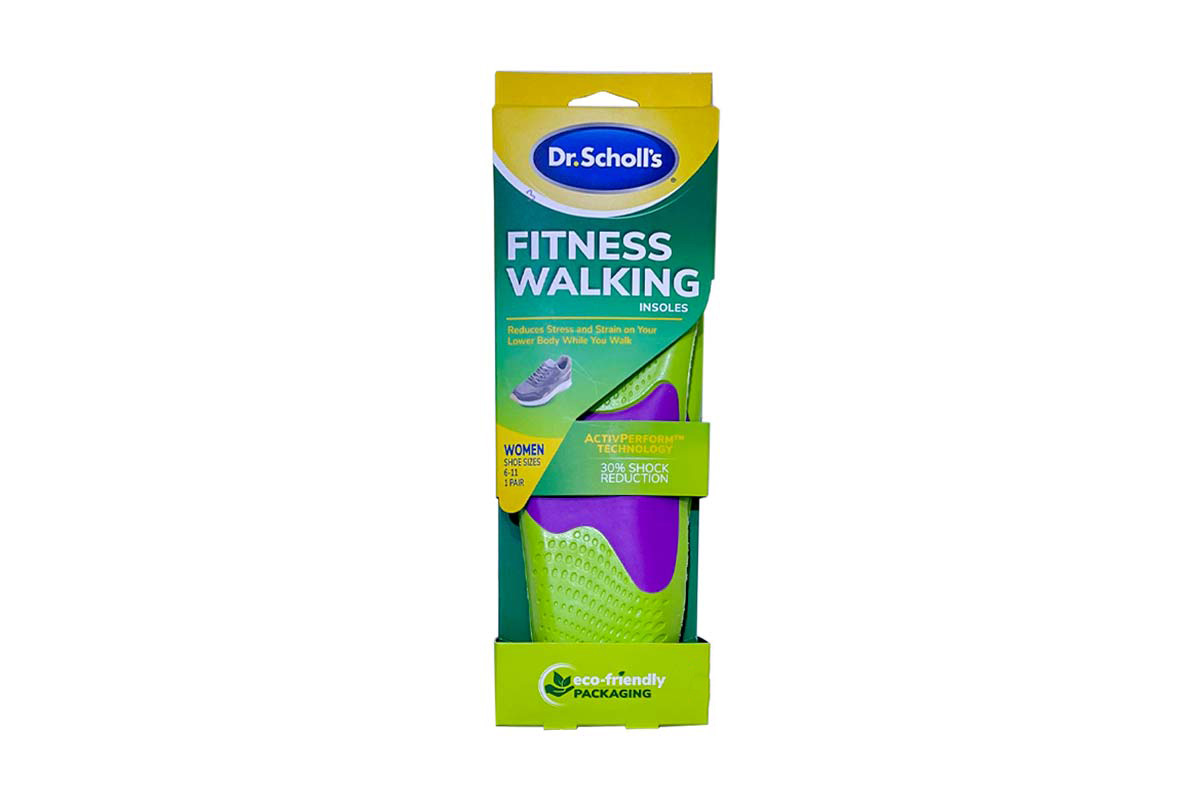 DR SCHOLLS FITNESS WALKING INSOLES FOR WOMEN 6-11 1 PAIR - Milano Pharmacy