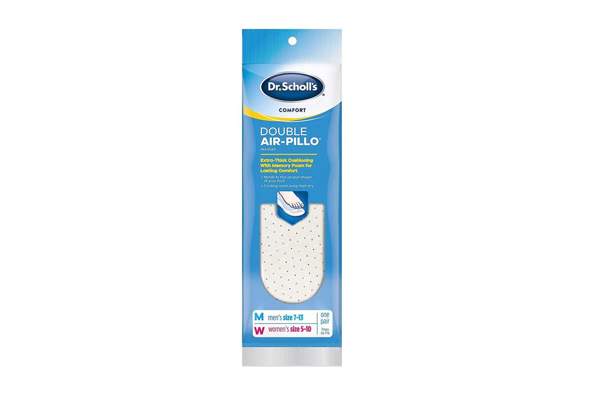 DR SCHOLLS DOUBLE AIR PILLO FOR MEN AND WOMEN 2PCS - Milano Pharmacy