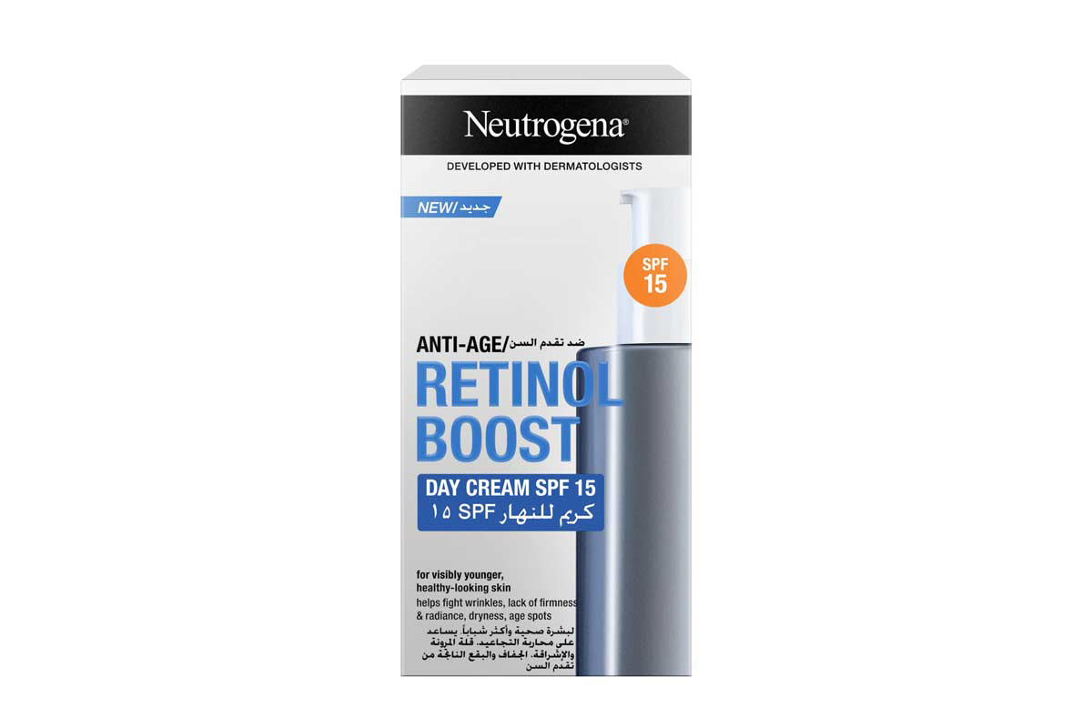 NEUTROGENA RETINOL BOOST DAY CREAM SPF15 50ML - Milano Pharmacy