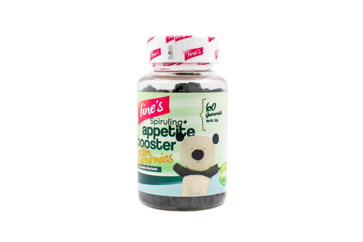 FINES SPIRULINA PLUS APPETITE BOOSTER 60 GUMMIES - Milano Pharmacy