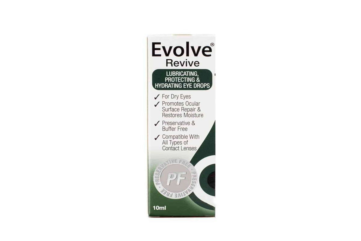 EVOLVE REVIVE LUBRICATING EYE DROPS 10ML - Milano Pharmacy