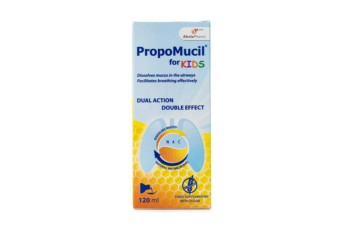 PROPOMUCIL FOR KIDS COUGH SYRUP 120 ML - Milano Pharmacy