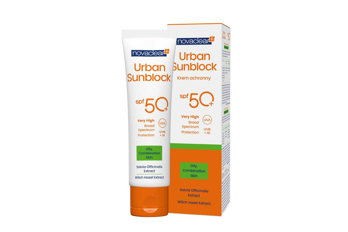 NOVACLEAR URBAN SUNBLOCK OIL SKIN SPF50 PLUS CREAM 40ML - Milano Pharmacy