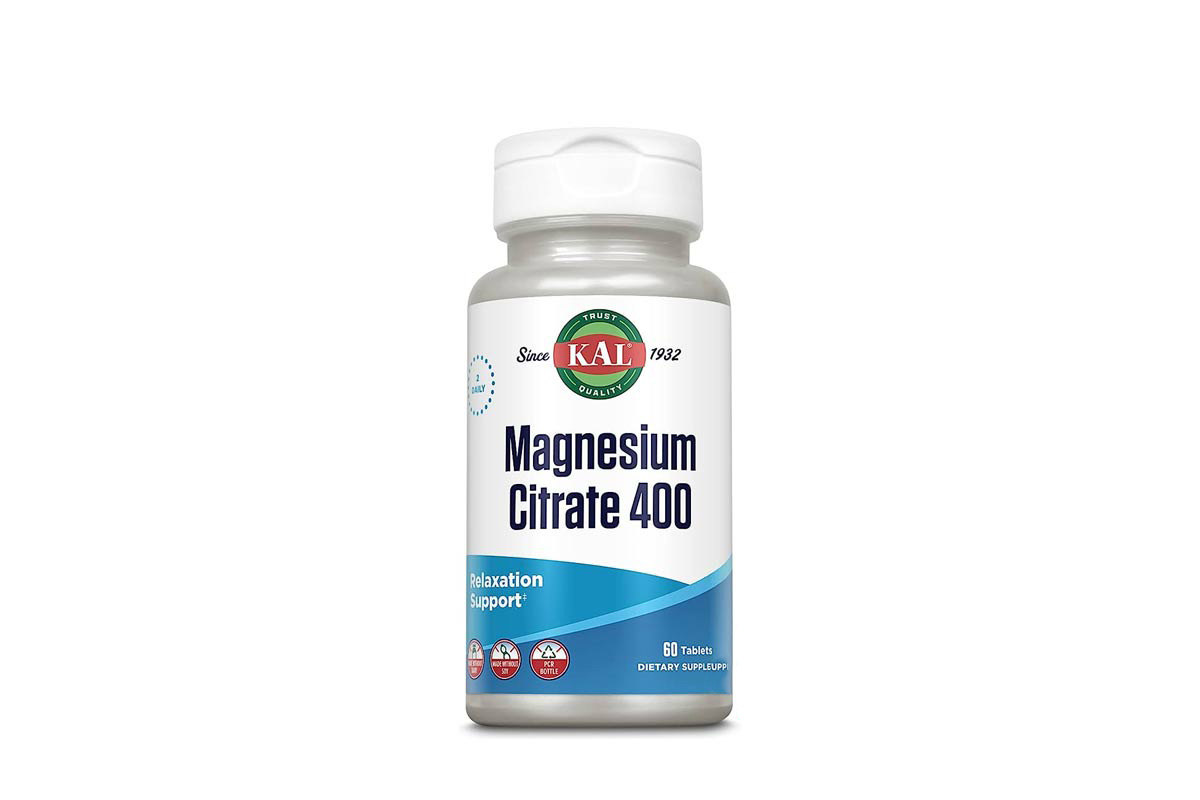 KAL MAGNESIUM CITRATE 400MG 60 TABLETS - Milano Pharmacy