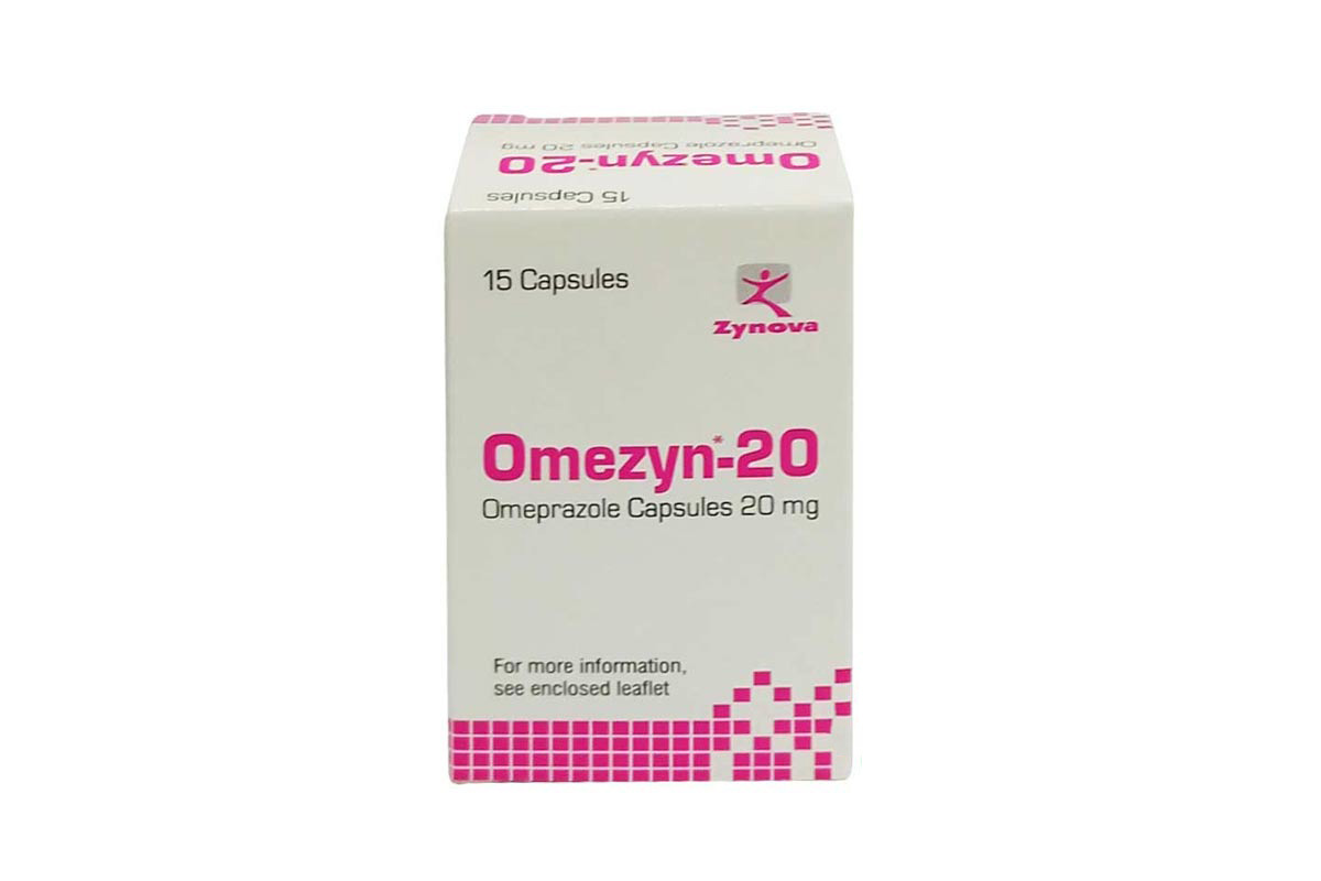 OMEZYN 20MG 15 CAPSULES - Milano Pharmacy