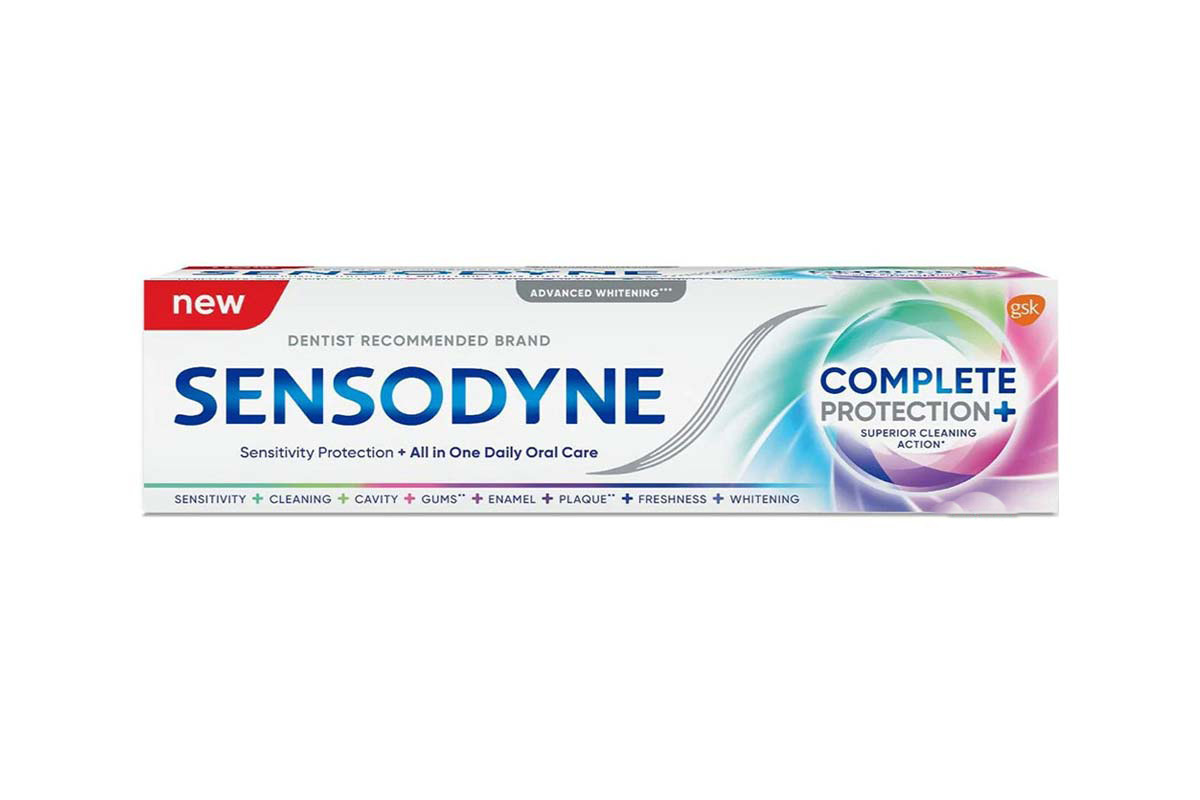 SENSODYNE TOOTHPASTE COMPLETE PROTECTION AD WHITENING 75ML - Milano Pharmacy