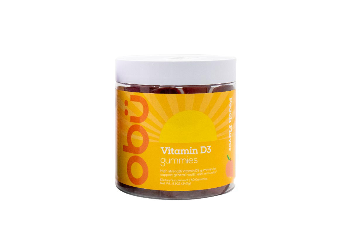 OBU VITAMIN D3 2000IU 60 GUMMIES - Milano Pharmacy