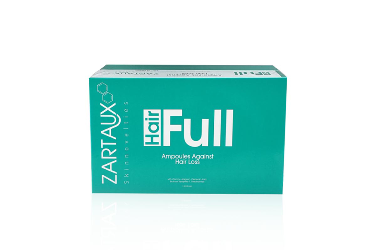 ZARTAUX HAIR FULL AMPOULES 12X10 ML - Milano Pharmacy