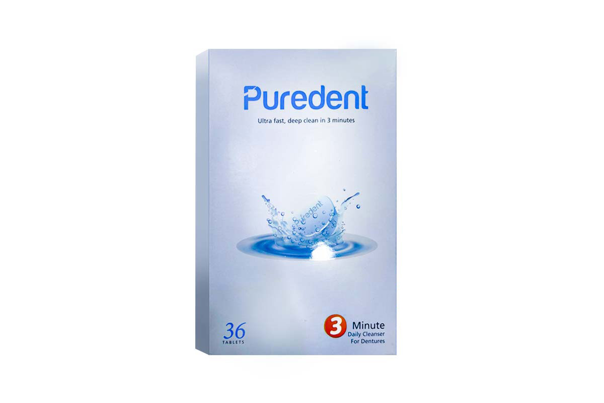 PUREDENT ULTRA FAST DEEP CLEAN IN 3 MINUTES 36 TABLETS - Milano Pharmacy