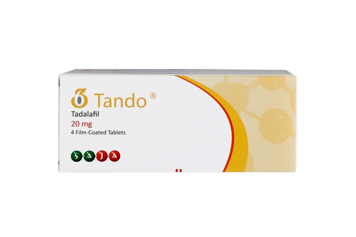 TANDO 20 MG 4 TABLETS - Milano Pharmacy