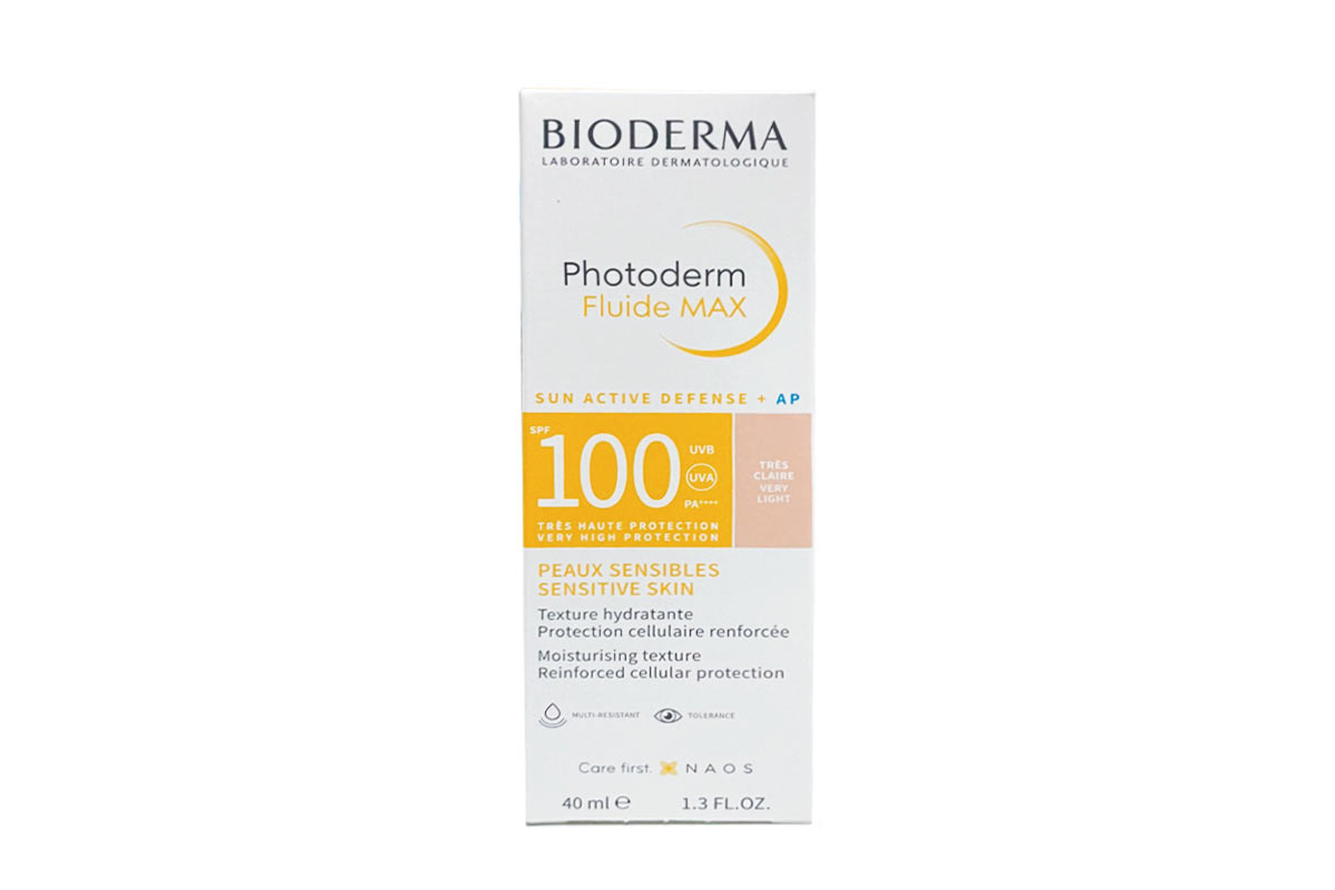 BIODERMA PHOTODERM FLUIDE MAX VERY LIGHT SPF100 40 ML - Milano Pharmacy