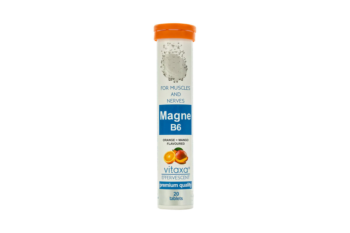 VITAXA MAGNESIUM B6 20 EFFERVESCENT - Milano Pharmacy