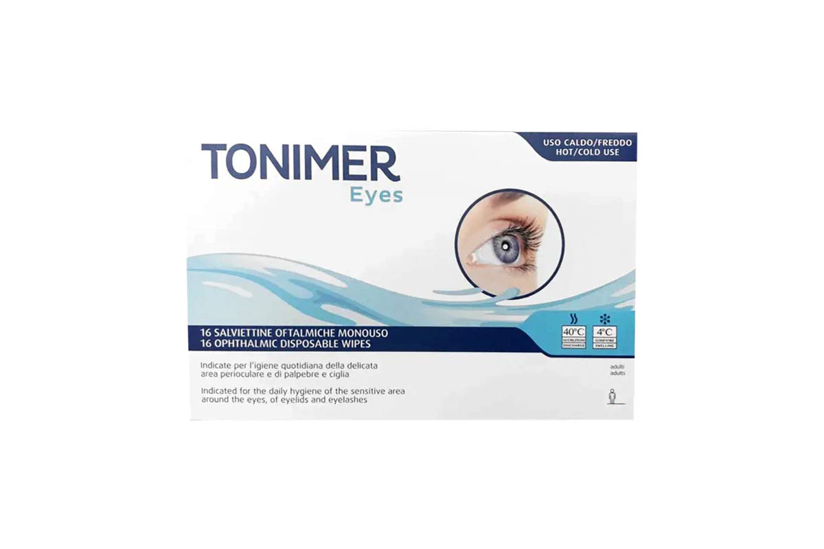 TONIMER EYES OPTHALMIC WIPES 16 PIECES - Milano Pharmacy