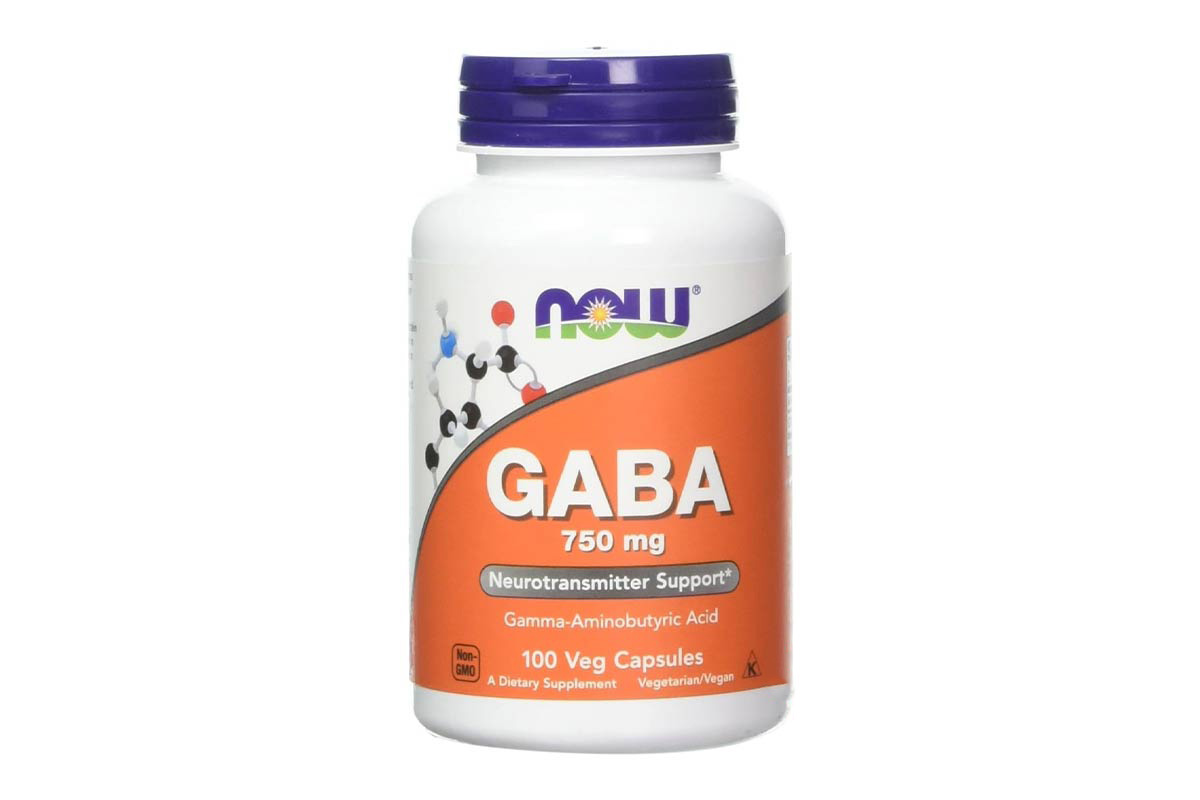 NOW GABA 750MG 100 VEG CAPSULES - Milano Pharmacy