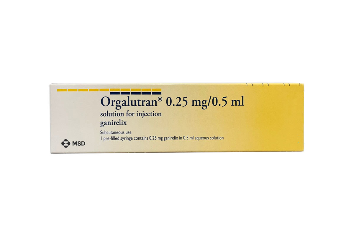 ORGALUTRAN 0.25MG/0.5ML SOLUTION FOR INGECTION 1PCS - Milano Pharmacy