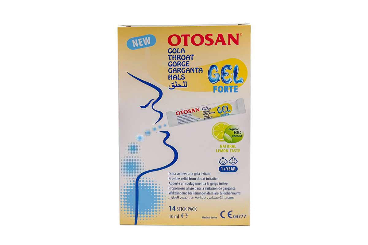 OTOSAN GOLA THROAT GEL FORTE 10MLX14 STICK PACK - Milano Pharmacy