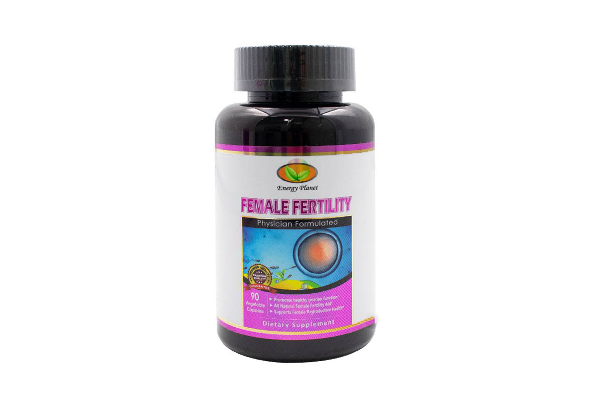 ENERGY PLANET FEMALE FERTILITY 90 VEGETABE CAPSULE - Milano Pharmacy