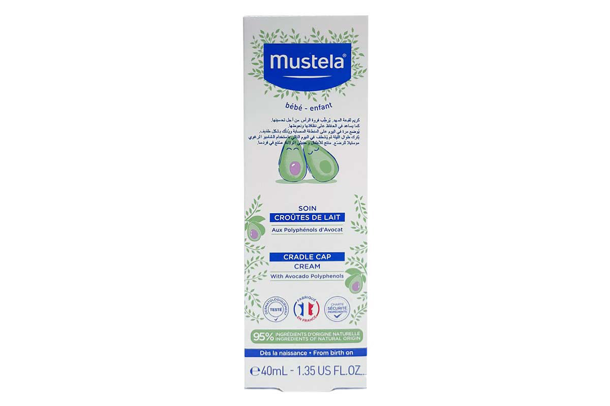 MUSTELA CRADLE CAP CREAM 40ML - Milano Pharmacy