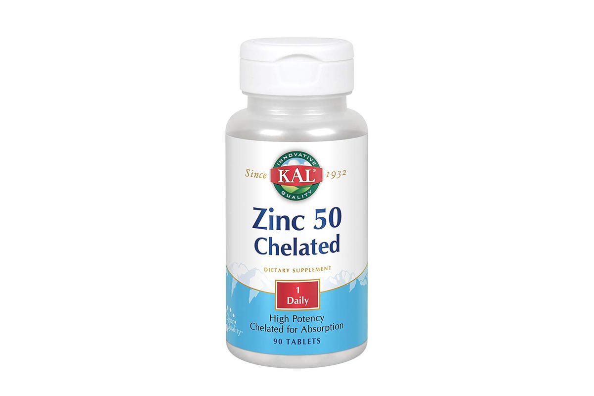 KAL ZINC 50MG CHELATED 90 TABLETS - Milano Pharmacy